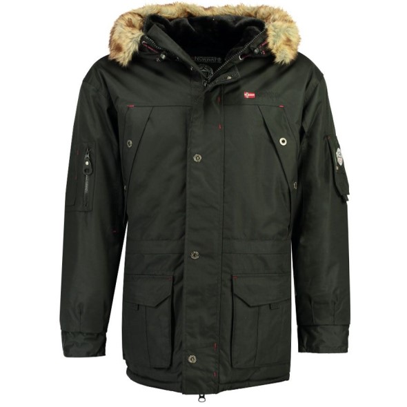 Geographical Norway Parka De Hombre Abiosaure Negro Black
