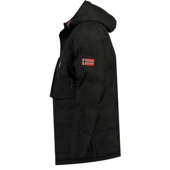 Geographical Norway Parka De Hombre Albert Negro Black