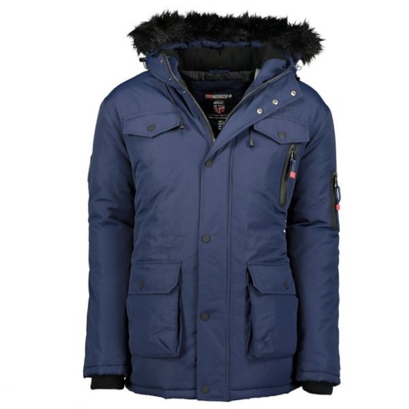 Geographical Norway Parka De Hombre Alcaline Azul Marino Navy