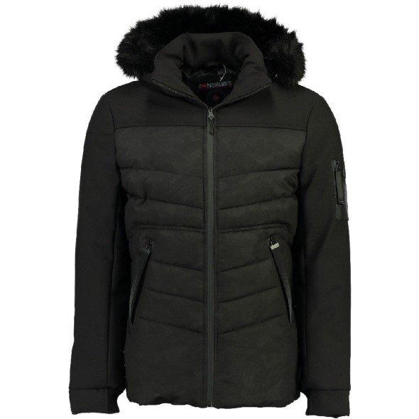 Geographical Norway Parka De Hombre Alibaba Negro Black