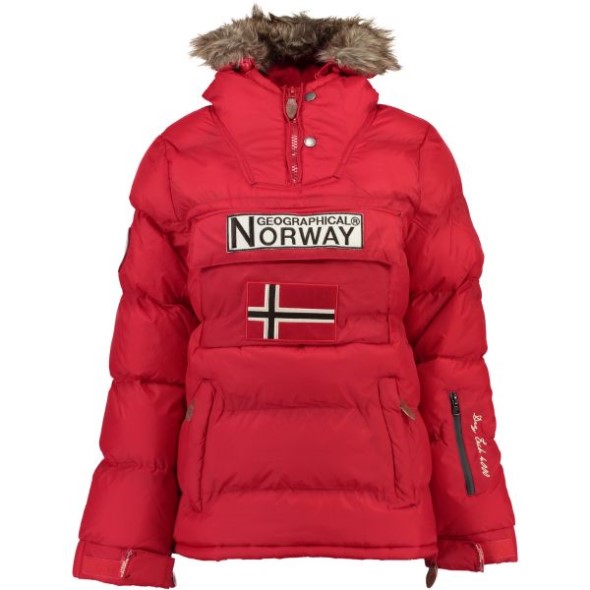 Geographical Norway Chaqueta De Mujer Anson Rojo Red