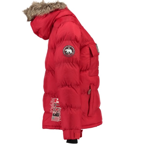 Geographical Norway Chaqueta De Mujer Anson Rojo Red
