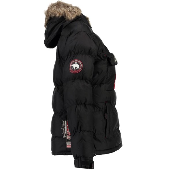 Geographical Norway Chaqueta De Mujer Anson Negro Black