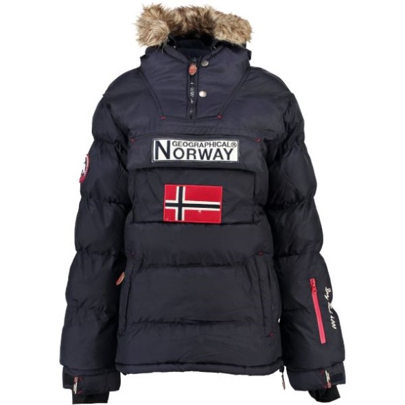 Geographical Norway Chaqueta De Mujer Anson Azul Marino Navy