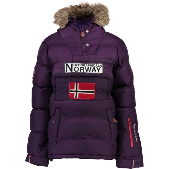 Chaqueta De Mujer Anson Púrpura Darpura Geographical Norway
