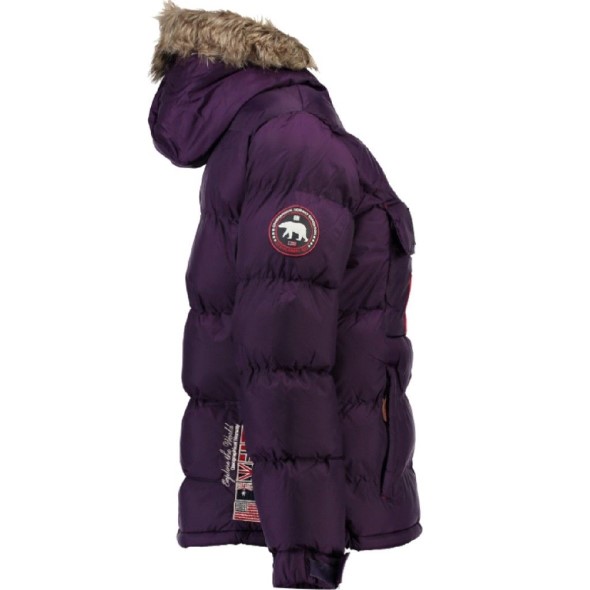 Chaqueta De Mujer Anson Púrpura Darpura Geographical Norway
