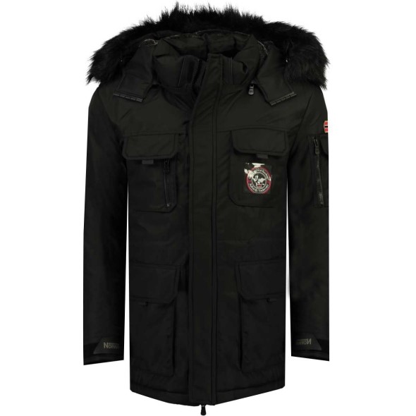 Geographical Norway Parka De Hombre Arthur Negro Black