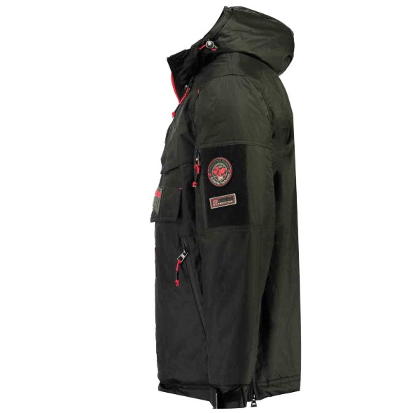 Geographical Norway Parka De Hombre Barker Gris Oscuro Grey