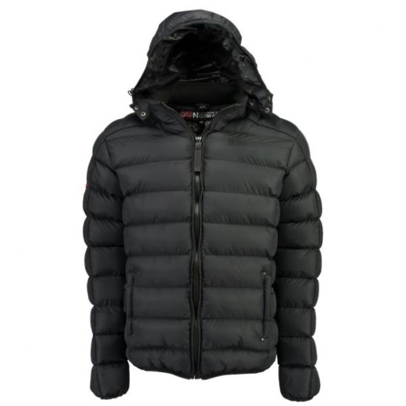 Geographical Norway Parka De Hombre Balance Negro Black