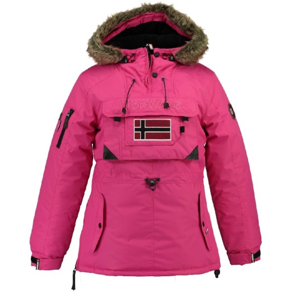 Geographical Norway Parka De Mujer Baby  Fucsia Fucsia