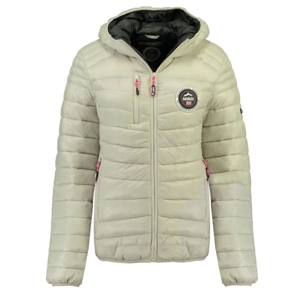 Geographical Norway Chaqueta De Mujer Bambway Gris Claro Grey