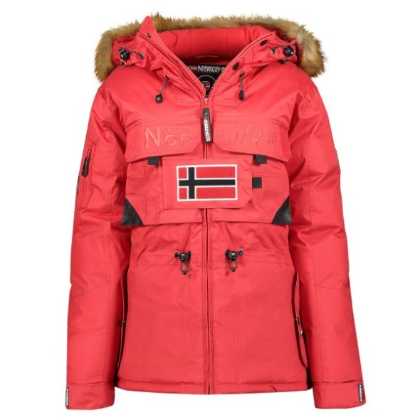 Geographical Norway Parka De Hombre Bench Rojo Red