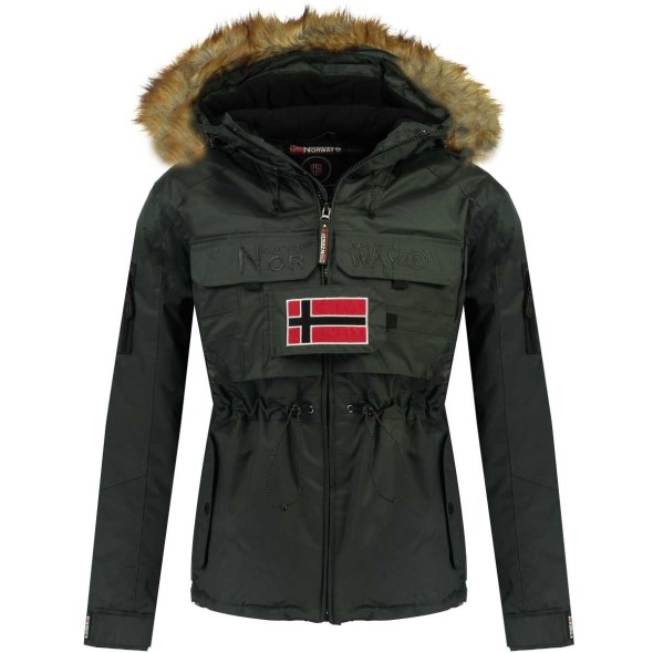 Geographical Norway Parka De Hombre Bench Gris Oscuro Grey