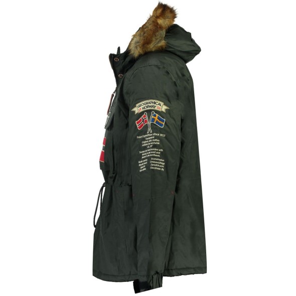 Geographical Norway Parka De Hombre Bench Gris Oscuro Grey