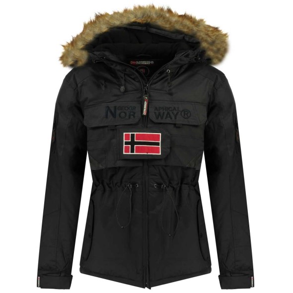 Geographical Norway Parka De Hombre Bench Negro Black