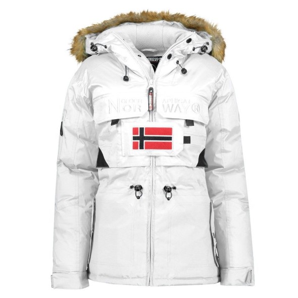 Geographical Norway Parka De Mujer Bellaciao Blanco White
