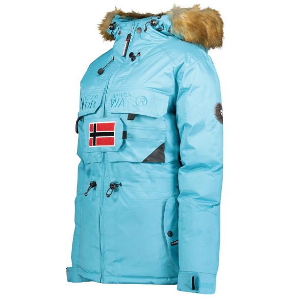 Geographical Norway Parka De Mujer Bellaciao Turquesa Turquoise