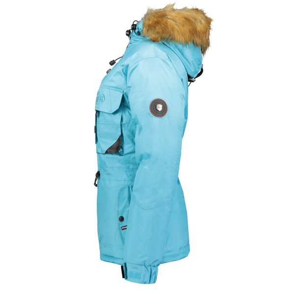 Geographical Norway Parka De Mujer Bellaciao Turquesa Turquoise