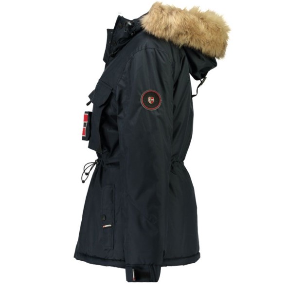 Geographical Norway Parka De Mujer Bellaciao Negro Black