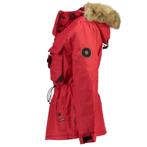 Parka De Niña Bellaciao Rojo Red Geographical Norway