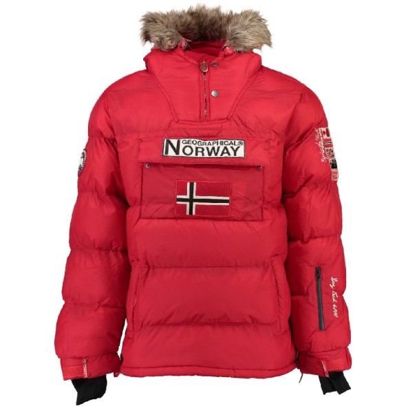 Geographical Norway Chaqueta De Niño Boker Rojo Red