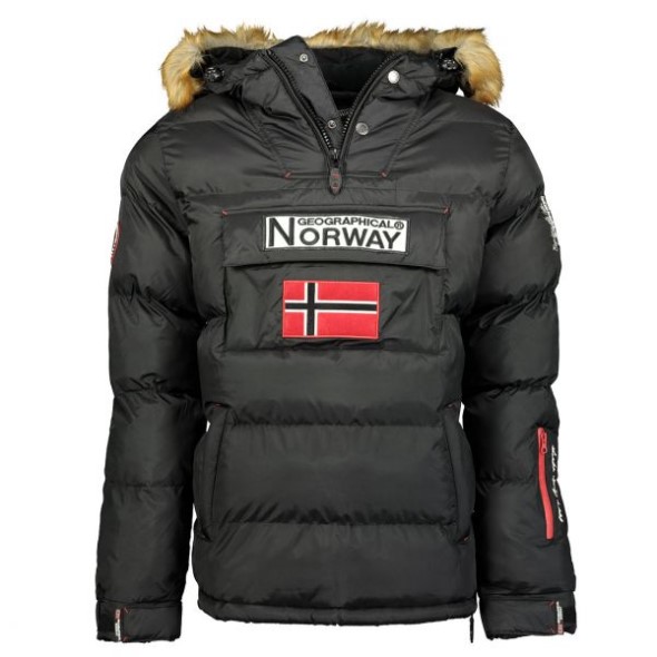 Geographical Norway Chaqueta De Niño Boker Negro Black
