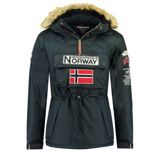 Geographical Norway Parka De Hombre Boomerang Azul Marino Navy