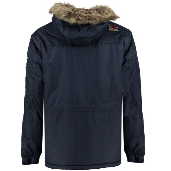 Geographical Norway Parka De Hombre Boomerang Azul Marino Navy