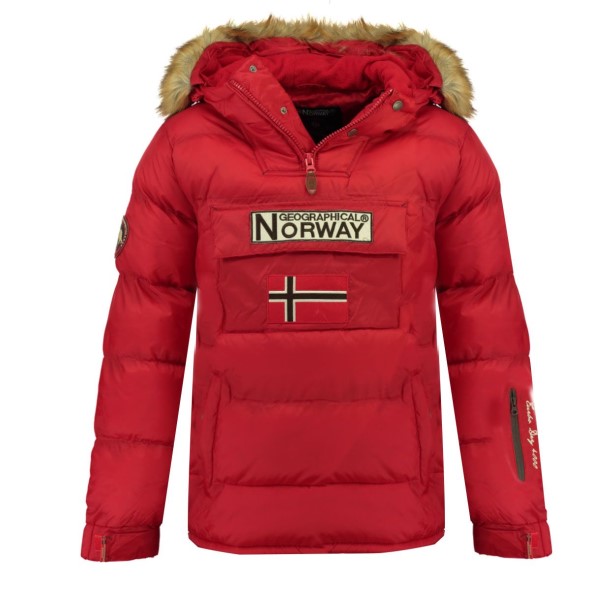 Geographical Norway Chaqueta De Hombre Boker Rojo Red