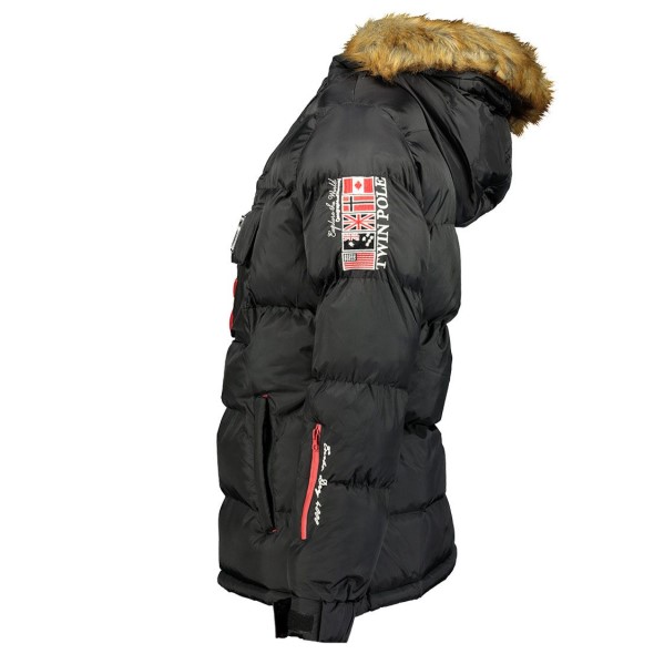 Geographical Norway Chaqueta De Hombre Boker Negro Black