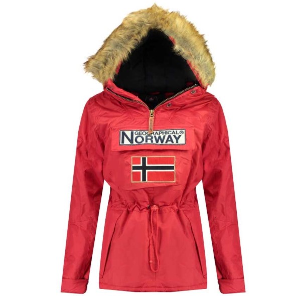 Geographical Norway Parka De Mujer Boomera Rojo Red