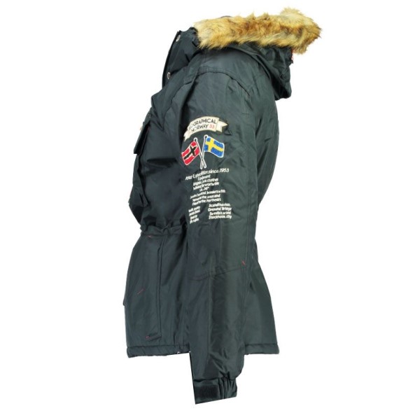 Geographical Norway Parka De Mujer Boomera Azul Marino Navy
