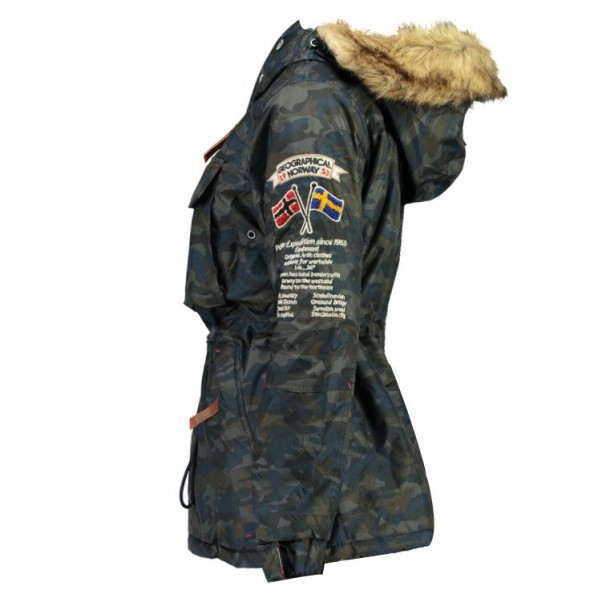 Geographical Norway Parka Mujer Boomera Cam0 Azul Marino Navy