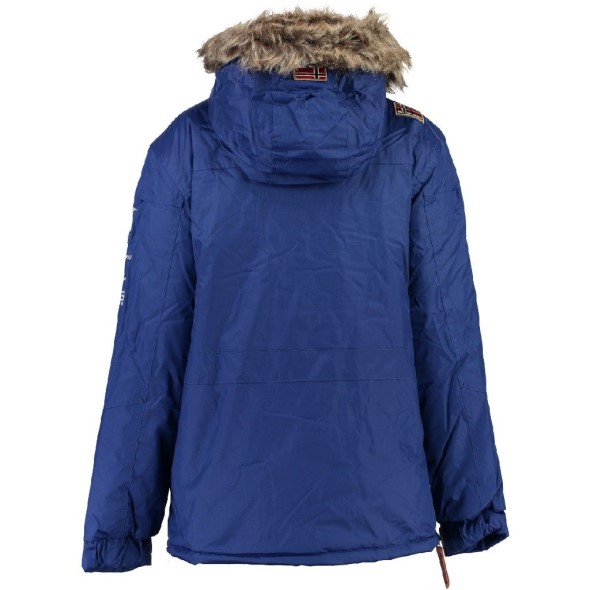Parka De Hombre Boomerang Azul Eléctrico Blue Geographical Norway