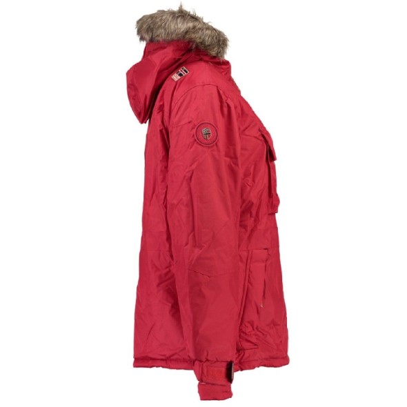 Geographical Norway Parka De Niño Boomerang Rojo Red