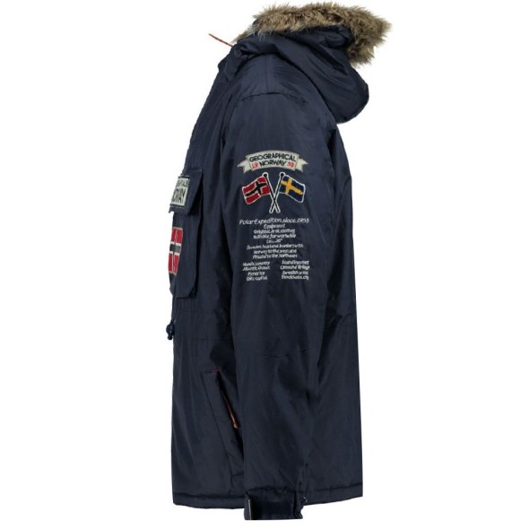 Parka De Niño Boomerang Azul Marino Navy Geographical Norway