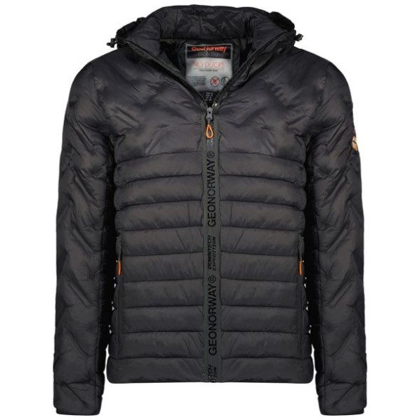 Geographical Norway Burator Hombre Negro Black