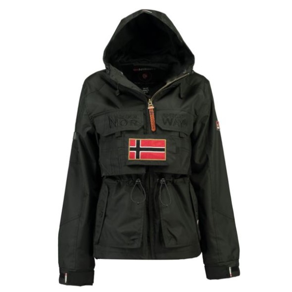 Geographical Norway Parka Mujer Butcheta Negro Black