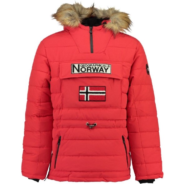 Geographical Norway Chaqueta De Hombre Casimodo Rojo Red