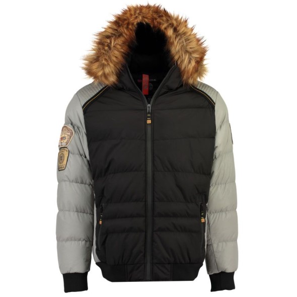 Geographical Norway Chaqueta De Hombre Caimpo Negro Black