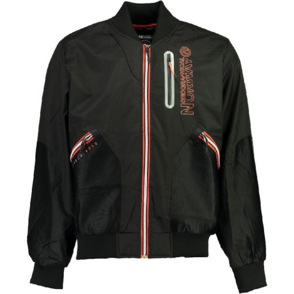 Chaqueta De Hombre Campvalley Negro Black Geographical Norway