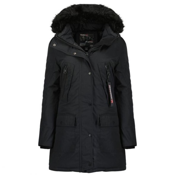 Geographical Norway Corta Lady Mujer Negro Black