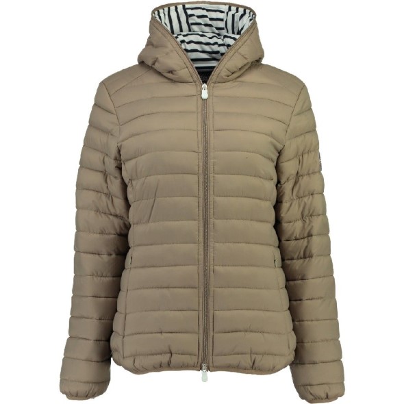 Geographical Norway Chaqueta De Mujer Dinette Hood Taupe Taupe