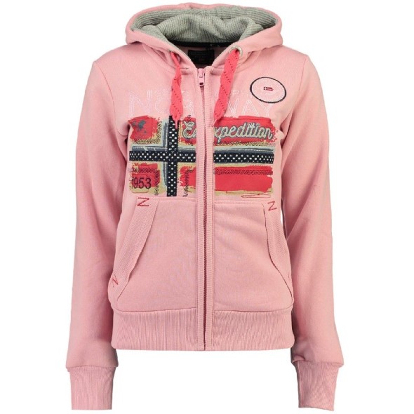 Geographical Norway Sudadera De Niña Farlotte Rosa Claro Rosa