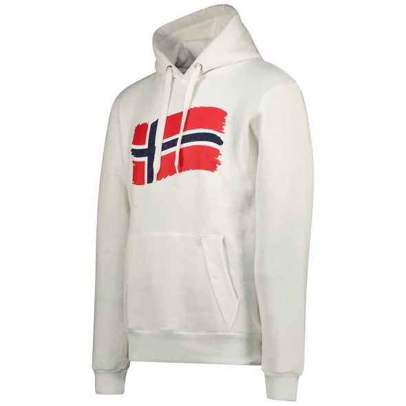 Geographical Norway Sudadera De Hombre Florent Blanco White