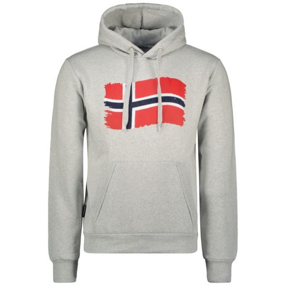 Geographical Norway Sudadera De Hombre Florent Gris Claro Grey