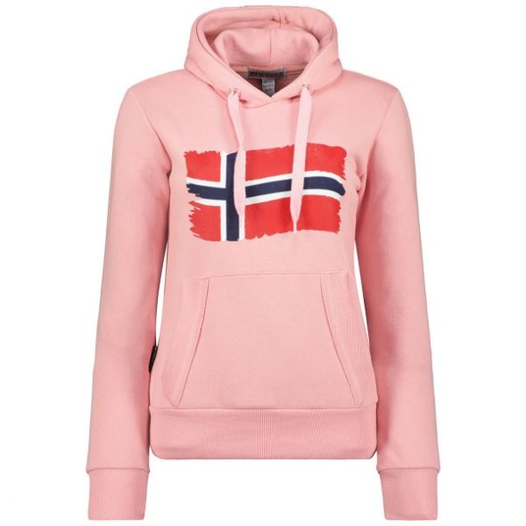 Geographical Norway Sudadera De Mujer Florence Rosa Claro Rosa