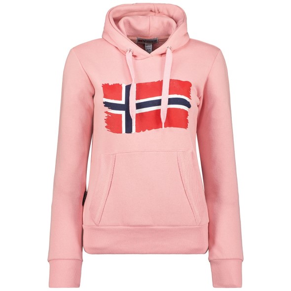 Geographical Norway Sudadera De Mujer Florence Rosa Claro Rosa