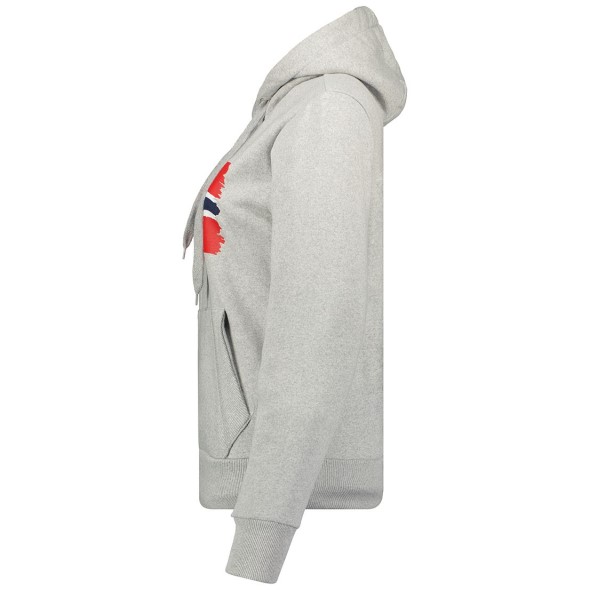 Geographical Norway Sudadera De Mujer Florence Gris Claro Grey