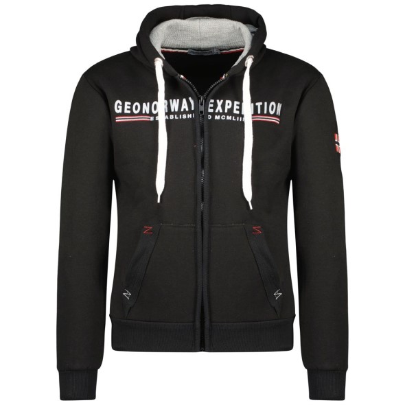 Geographical Norway Gasille Hombre Negro Black